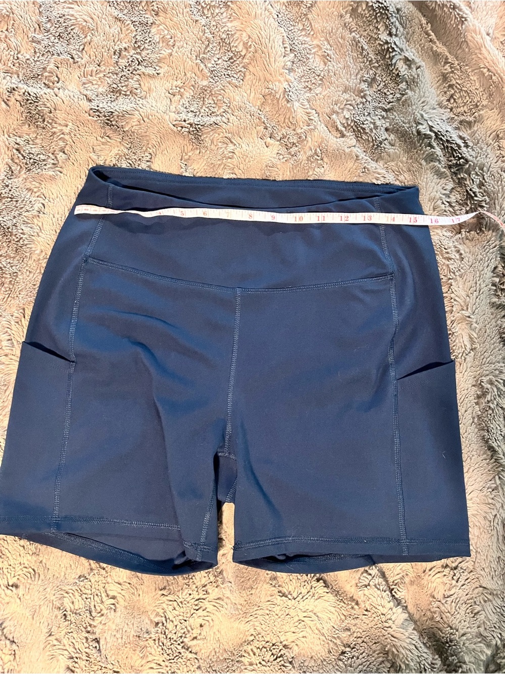 Women's Navy Active Bike Shorts